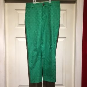 Banana Republic Green Hampton Pants